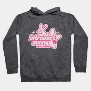 New jeans newjeans introvert bunny typography tokki Kpop | Morcaworks Hoodie